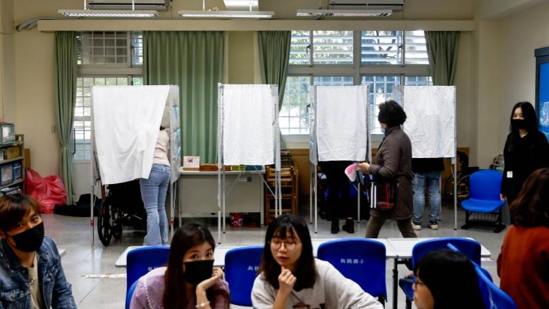 Polls close for Taiwan’s elections