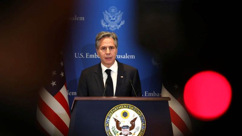 Blinken: US committed to cross-Strait peace in Taiwan