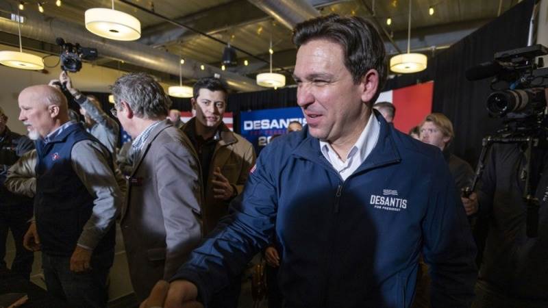 DeSantis thanks Iowans after 2nd place in GOP caucuses