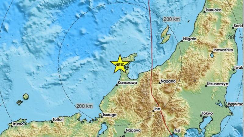 5.0-magnitude earthquake hits Japan