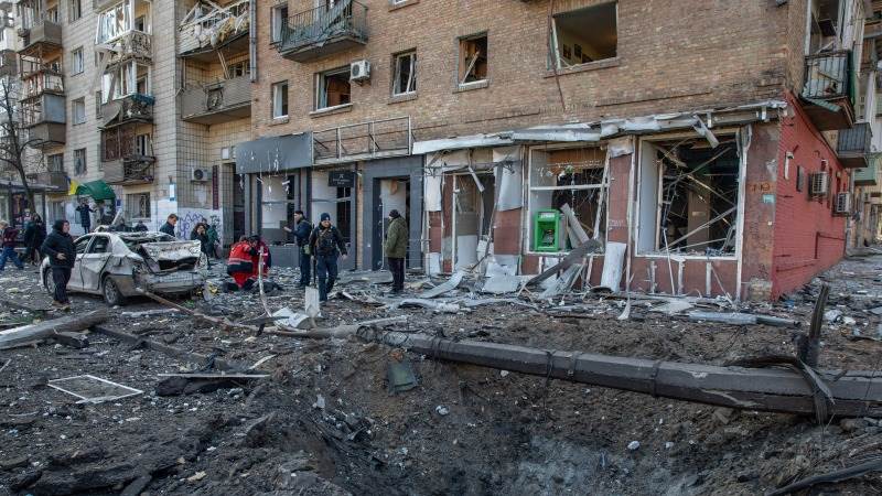 Explosions reported in Kiev