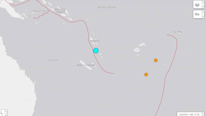 6.3-magnitude quake hits Vanuatu