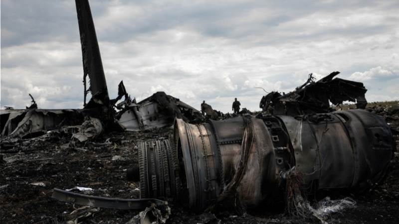 Russian MoD claims Il-76 was downed by two Ukrainian missiles