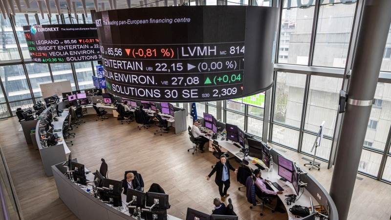 Europe opens mostly higher amid data, earnings