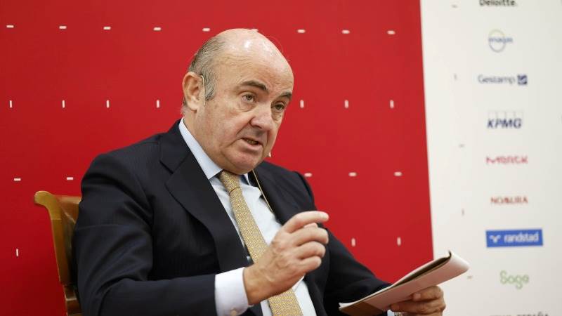 ECB’s De Guindos: Inflation may be lower than we predicted