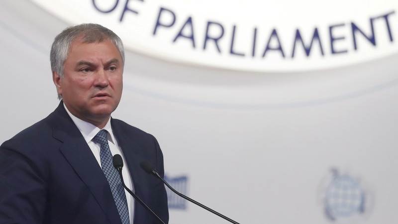 Volodin: Ukraine funding not in EU members’ interests