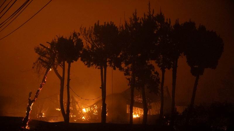 At least 46 dead in Chile wildfires