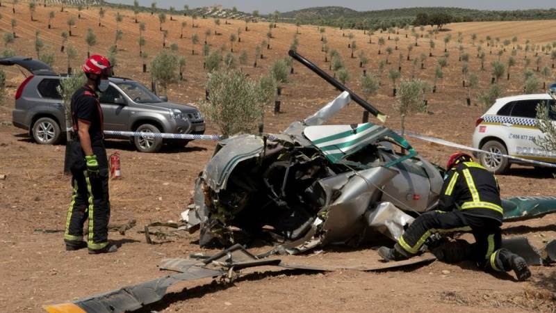 4 killed in helicopter crash in Colombia