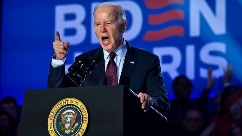 Biden blames Trump for obstruction on bipartisan bill