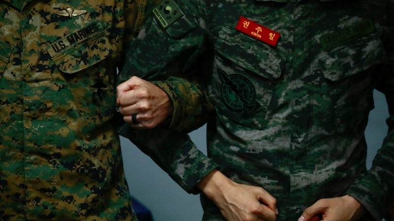 S. Korea, US marines partake in joint drills