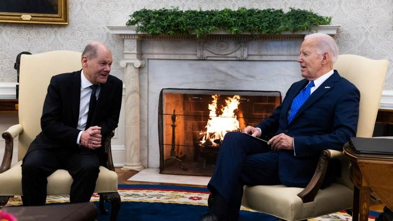 WH: Biden, Scholz talk Ukraine, Middle East crisis