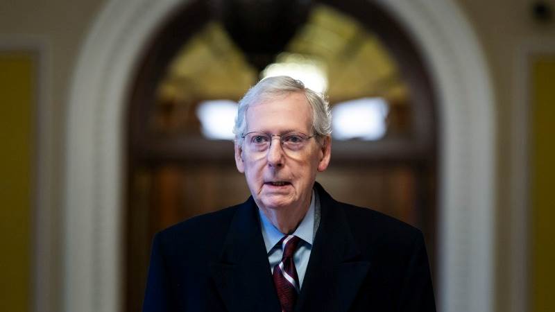 McConnell reportedly pushes House speaker about Ukraine vote