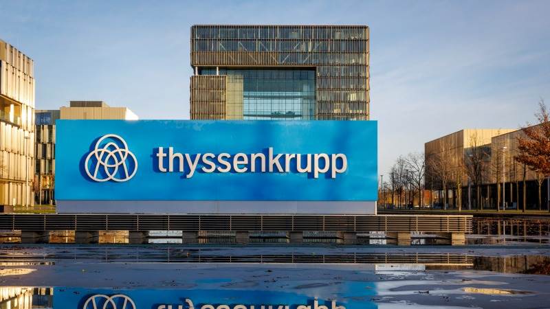 Thyssenkrupp reports sales of €8.2B in Q1