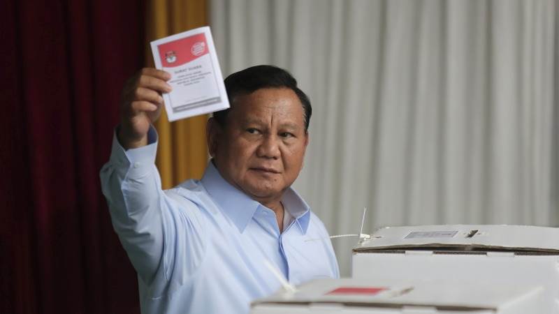 Indonesia’s Subianto claims election victory