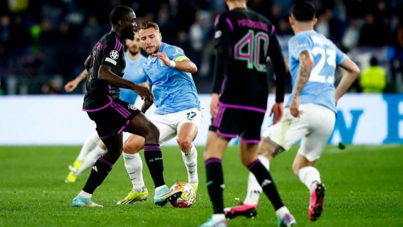 Lazio defeats Bayern 1-0 in CL round of 16 first leg