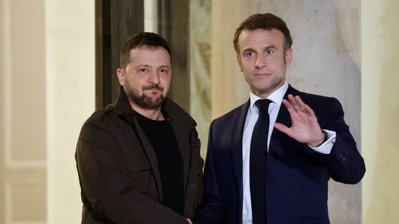 Macron, Zelensky sign €3B military aid agreement