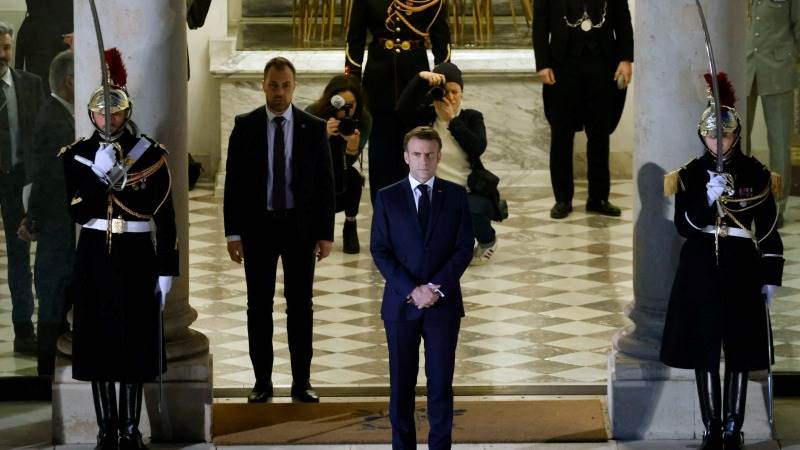 Macron: Navalny’s death shows Kremlin’s weakness