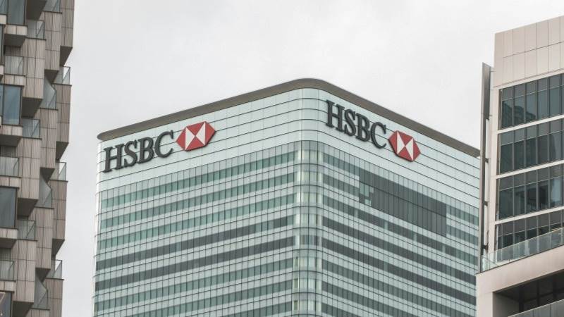 HSBC down 7% after missing full-year estimates