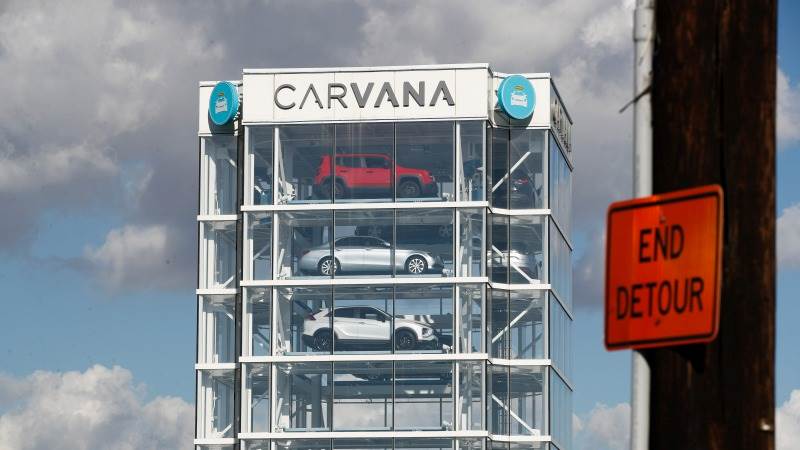 Carvana up 30% on first-ever profit in 2023