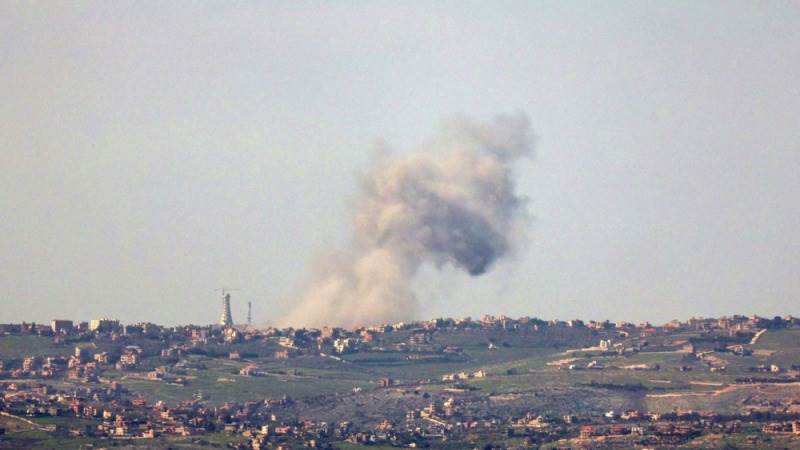 Artillery shelling reported in southern Lebanon