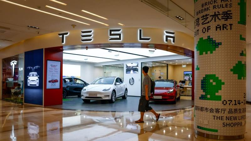 Tesla’s sales in China tumble 19% in February