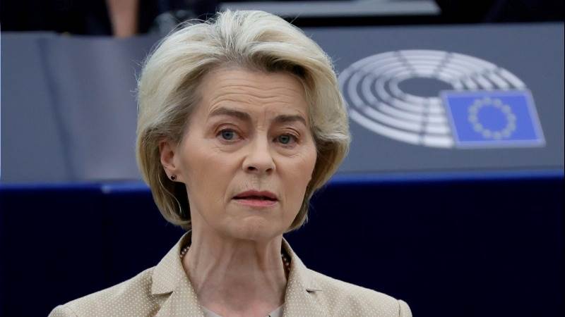 Von der Leyen slams Russia’s attack on Odessa