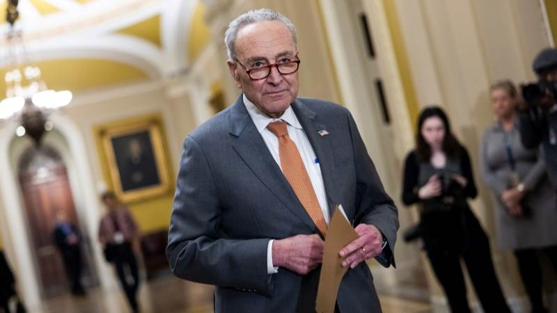 Schumer hails Senate passing spending bill