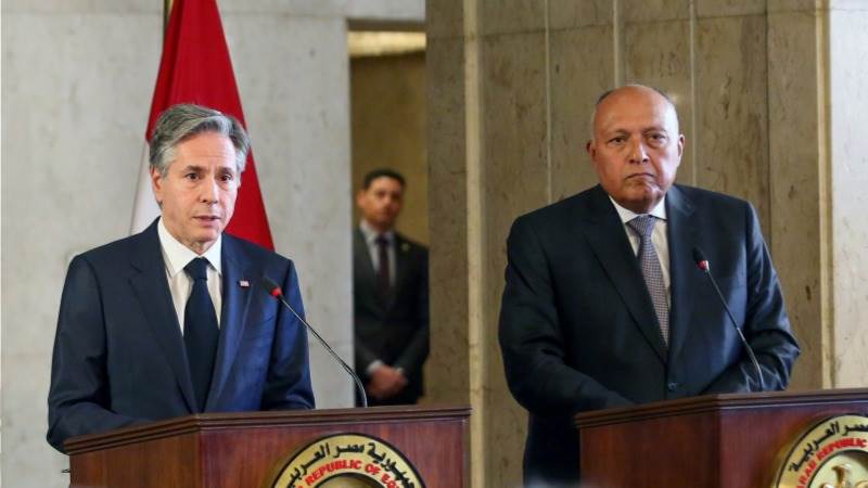 Blinken, Egypt’s FM talk Gaza ceasefire