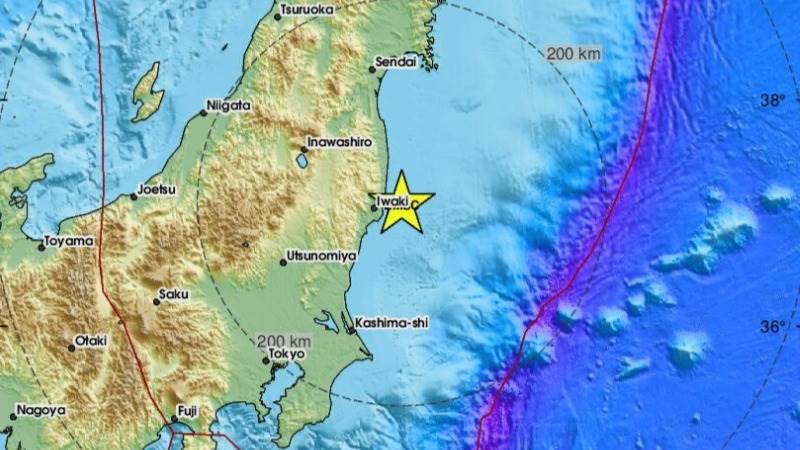 5.8-magnitude quake shakes Japan