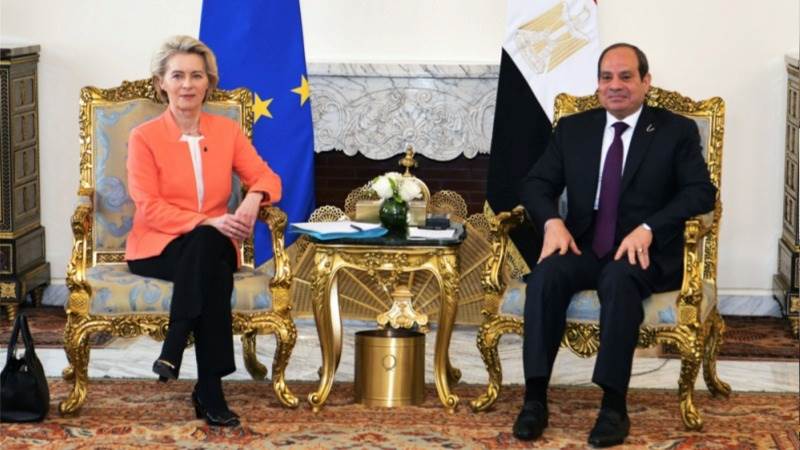 EU pledges cooperation with Egypt to aid Gaza