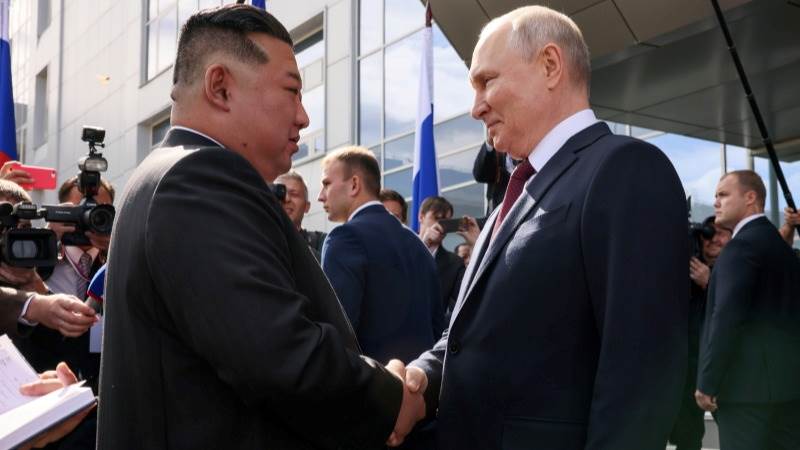 Kim congratulates Putin on re-election