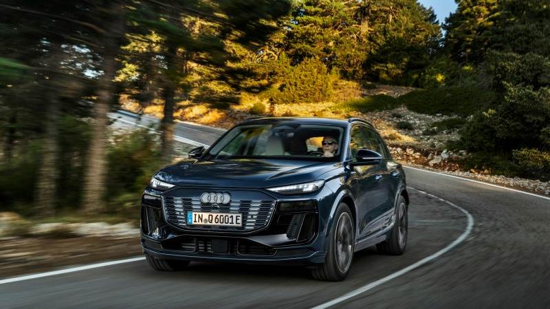 Audi discloses its all-electric Q6 e-tron SUV