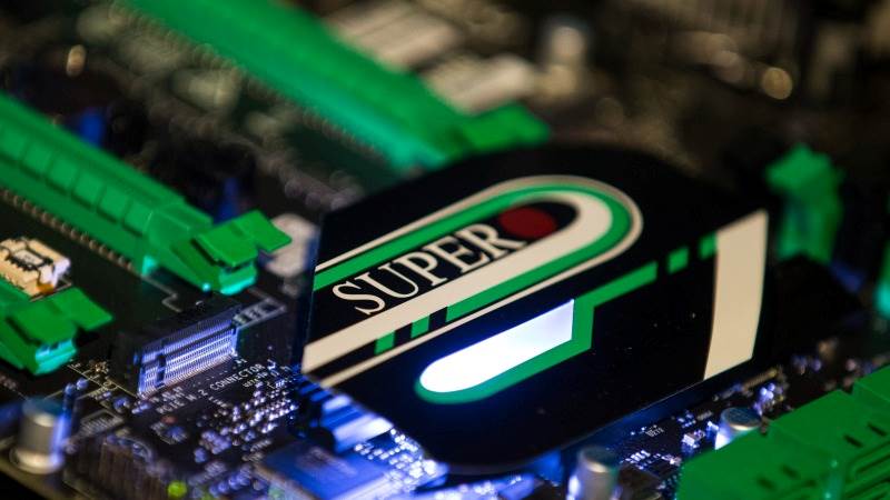 Supermicro drops over 10% in premarket