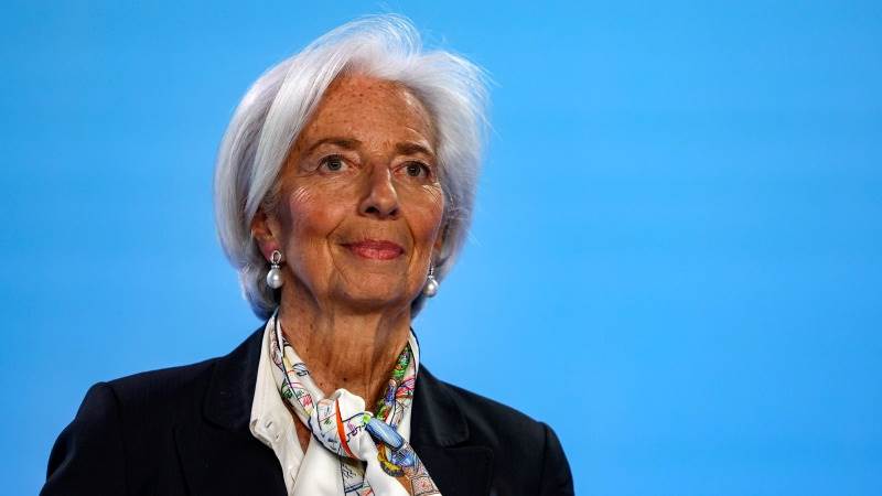 Lagarde: We cannot pre-commit to particular rate path