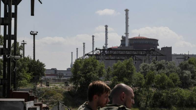 High-voltage line supplying Zaporizhzhia plant shut down