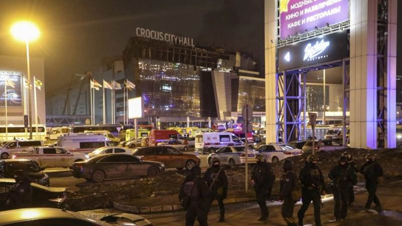 At least 60 killed in Moscow concert hall shooting