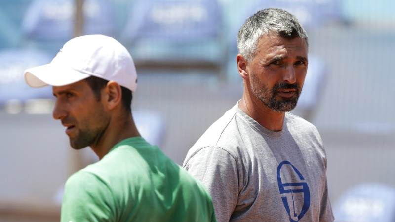 Djokovic announces end of partnership with his coach