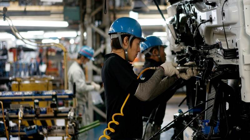 Japan’s industrial output up by 2.8% in July