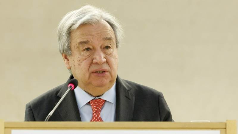 Guterres slams Iranian consulate attack