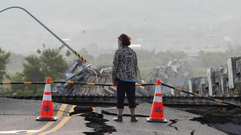 Taiwan earthquake death toll up to 4