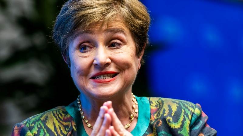 IMF says Georgieva only candidate for managing director