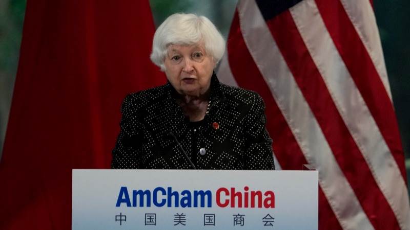 Yellen urges China to reduce production capacity