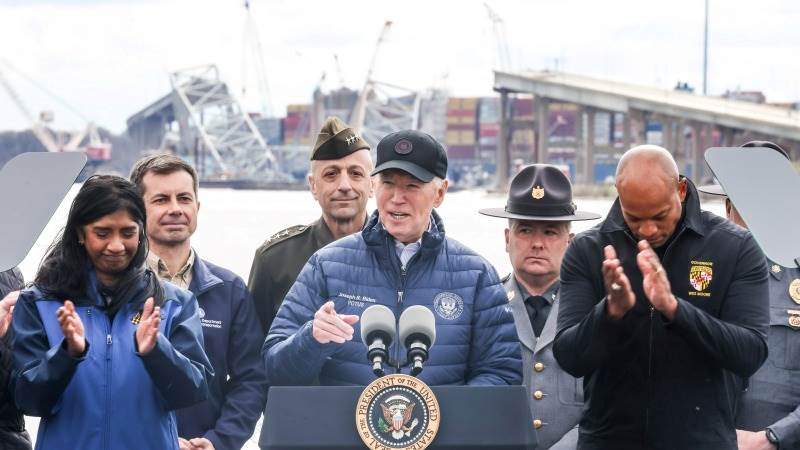 Biden says to reopen Baltimore port ‘top priority’