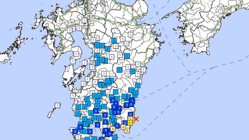 5.2-magnitude earthquake shakes southern Japan