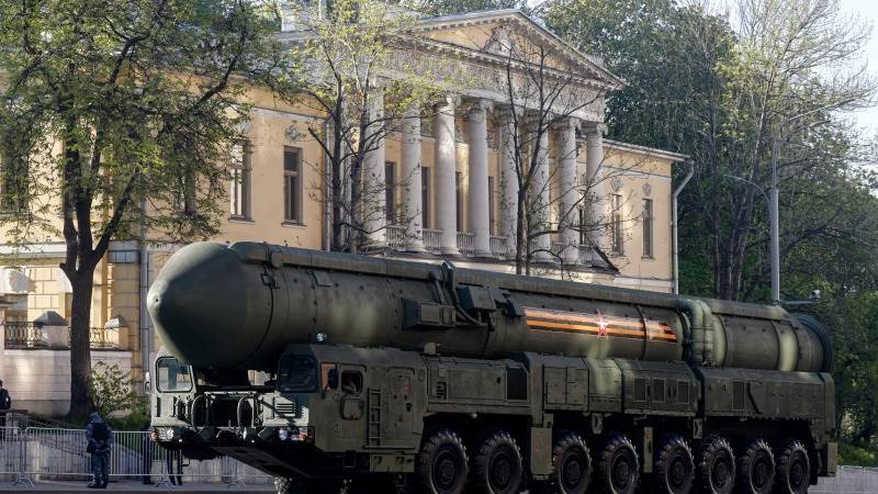 Russia successfully test launches intercontinental ballistic missile