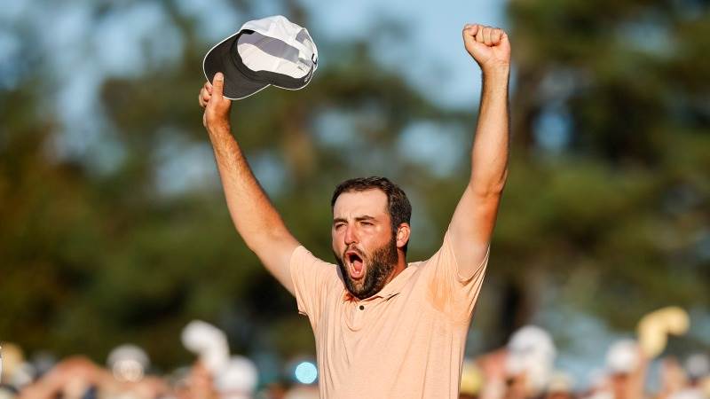 Scottie Scheffler wins the Masters