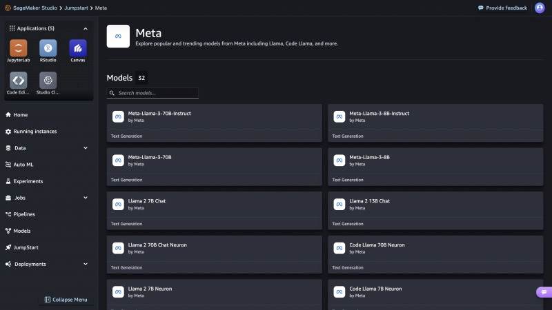 Meta brings its Llama 3 to Amazon SageMaker JumpStart