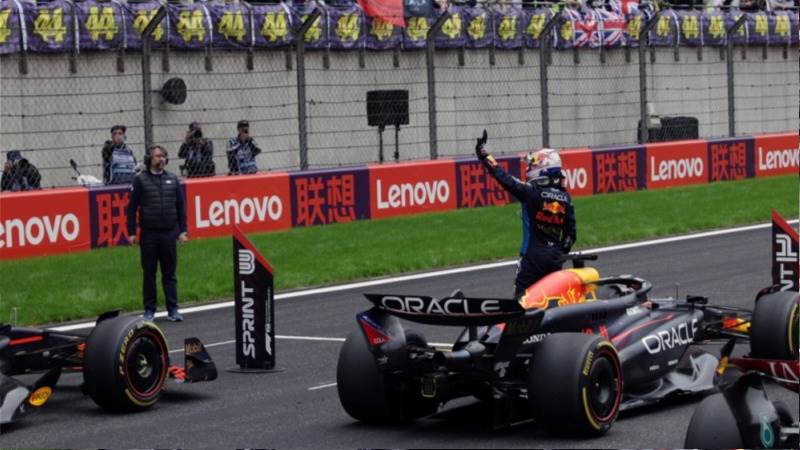 Verstappen takes pole position for Chinese GP