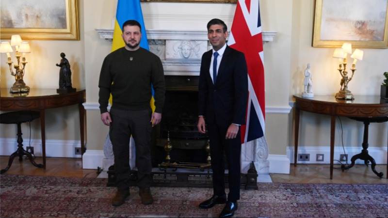 Zelensky thanks UK for new £500M aid package