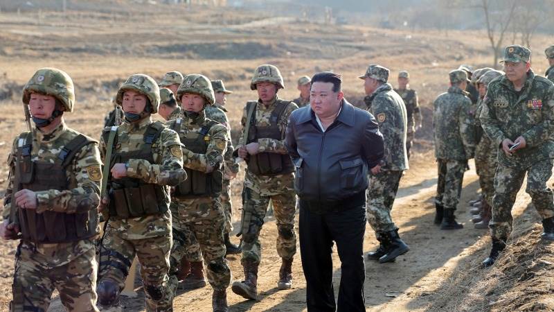 Kim supervises test-firing of new shells for multiple rocket launcher